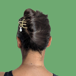 Pearl Hair Comb