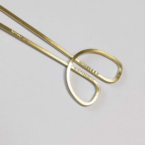 Sol Flor Brass Hairpin