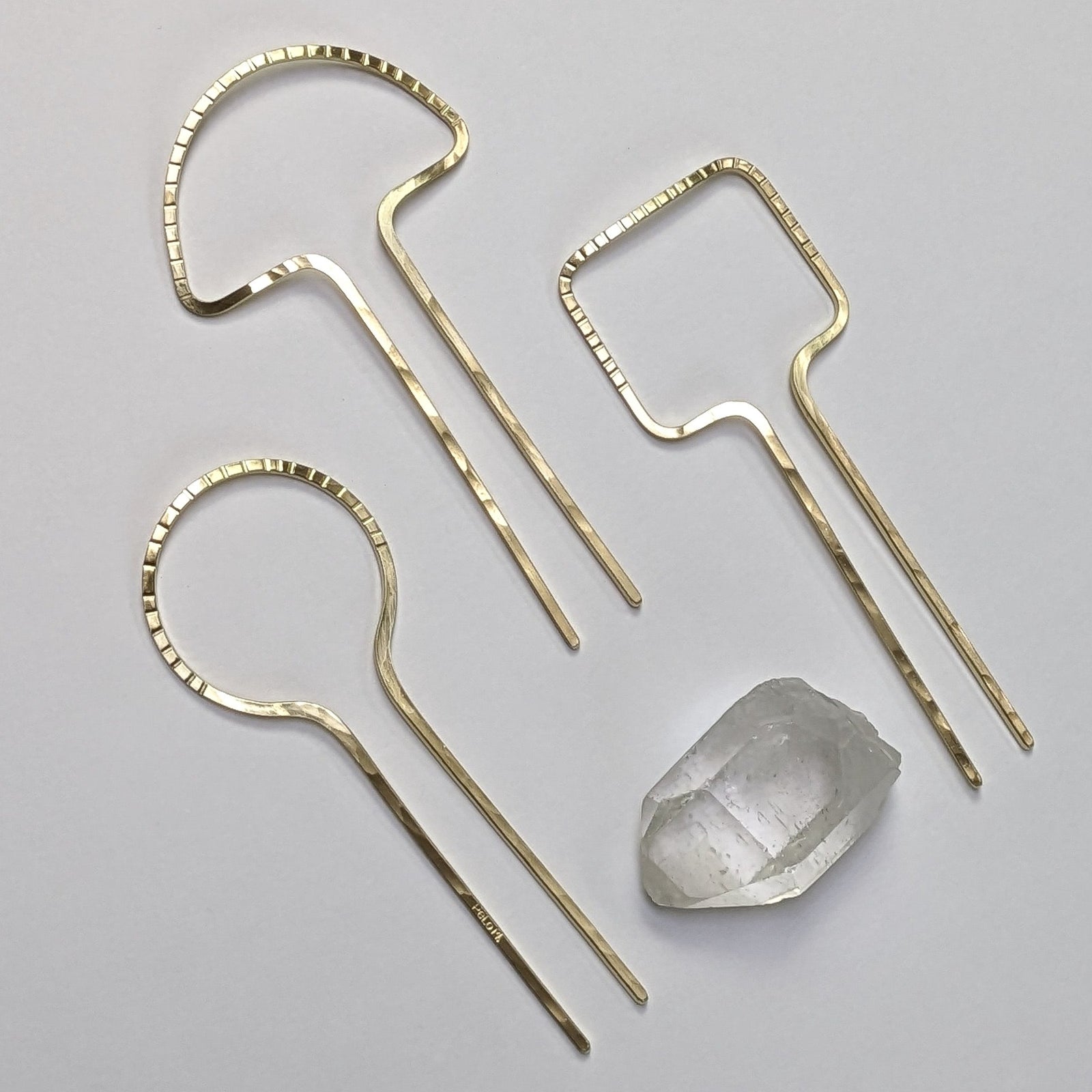 SoL Hand Tooled Hair Forks