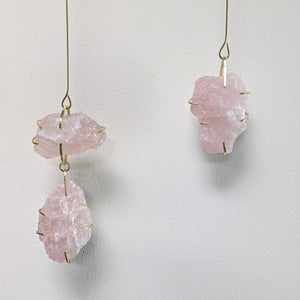 Rose Quartz Wall Gems