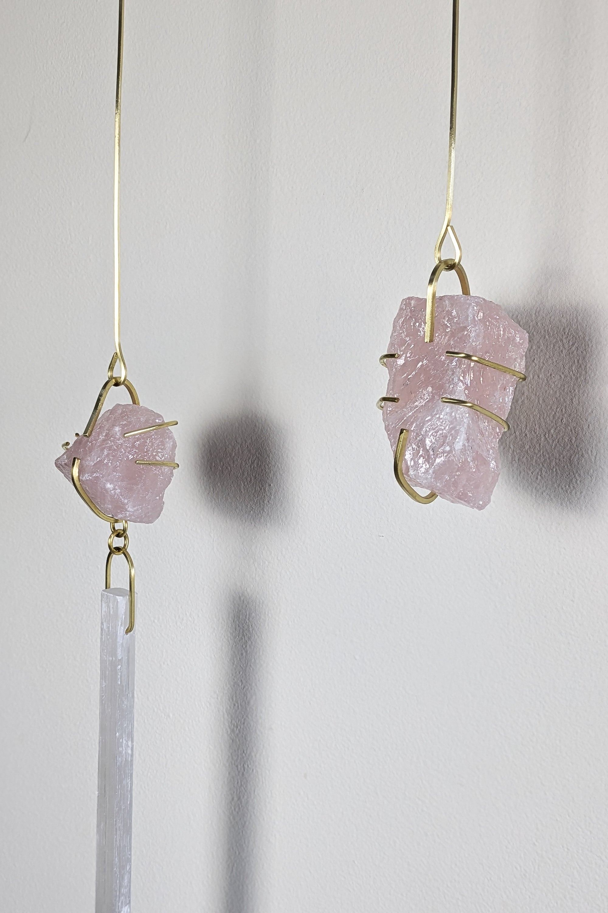 Rose Quartz Wall Gems