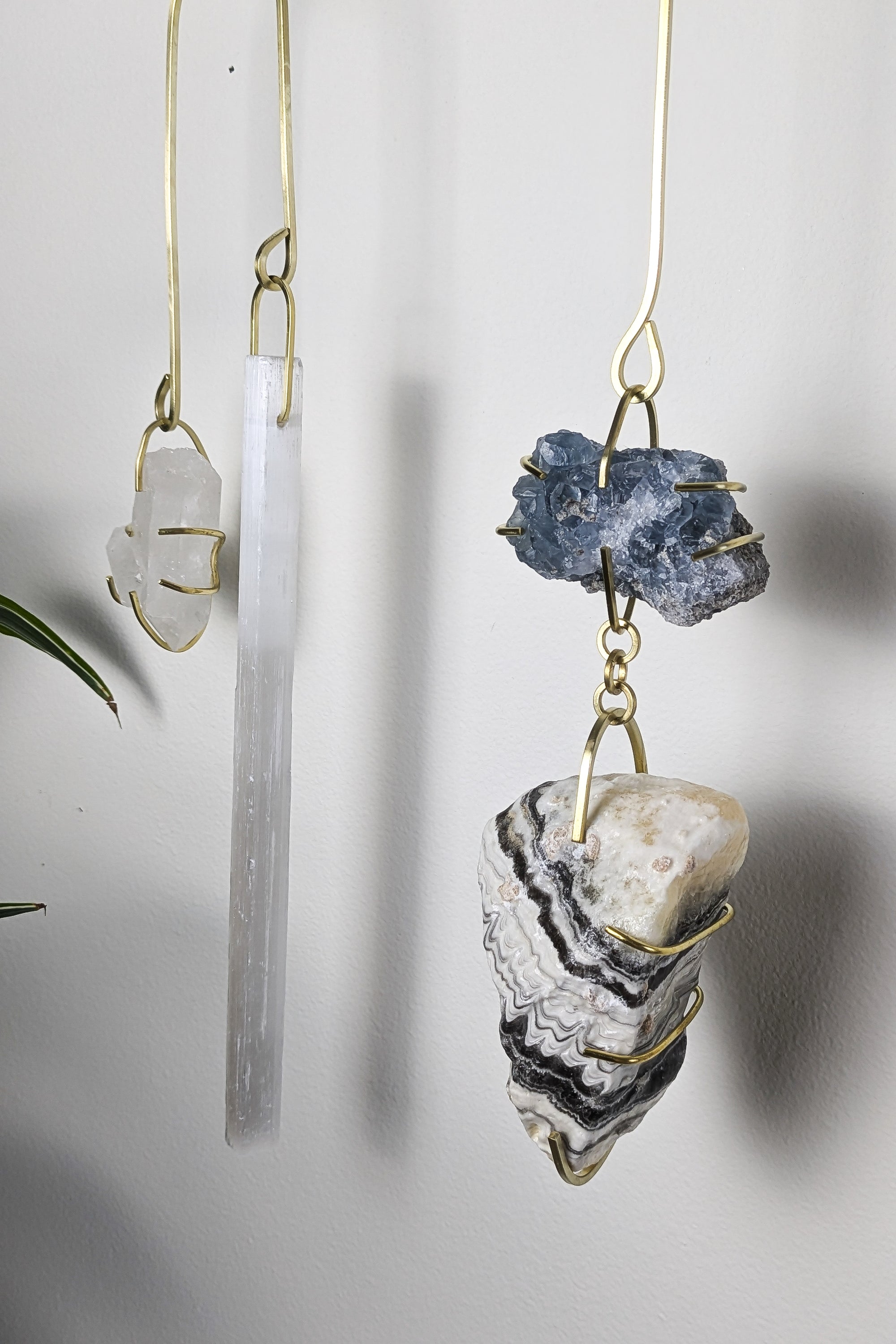 Celestite + Zebra Calcite - One of a Kind