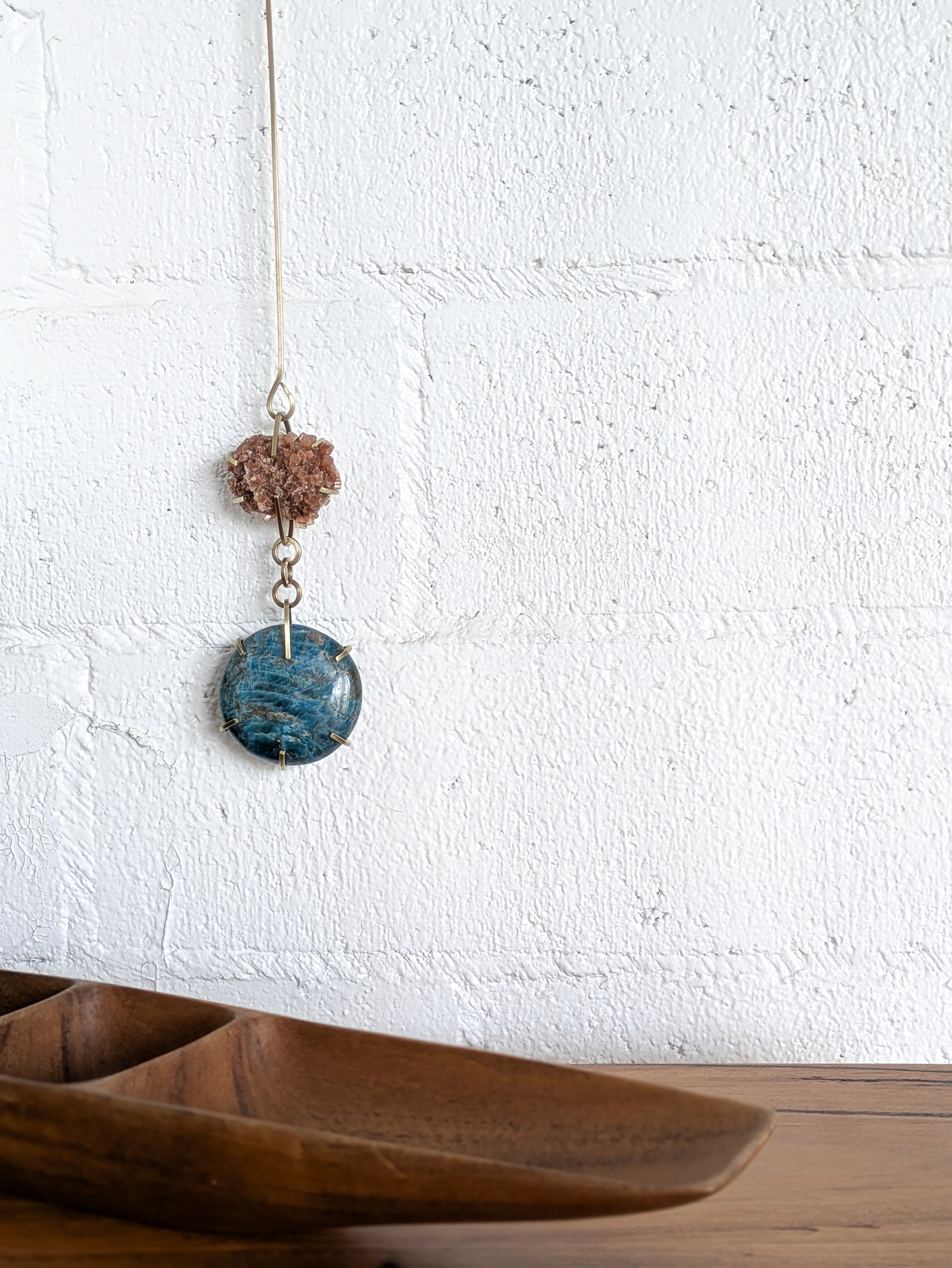 OOAK Wall Gems - Aragonite - Apatite - Cobalt Calcite - Tourmaline