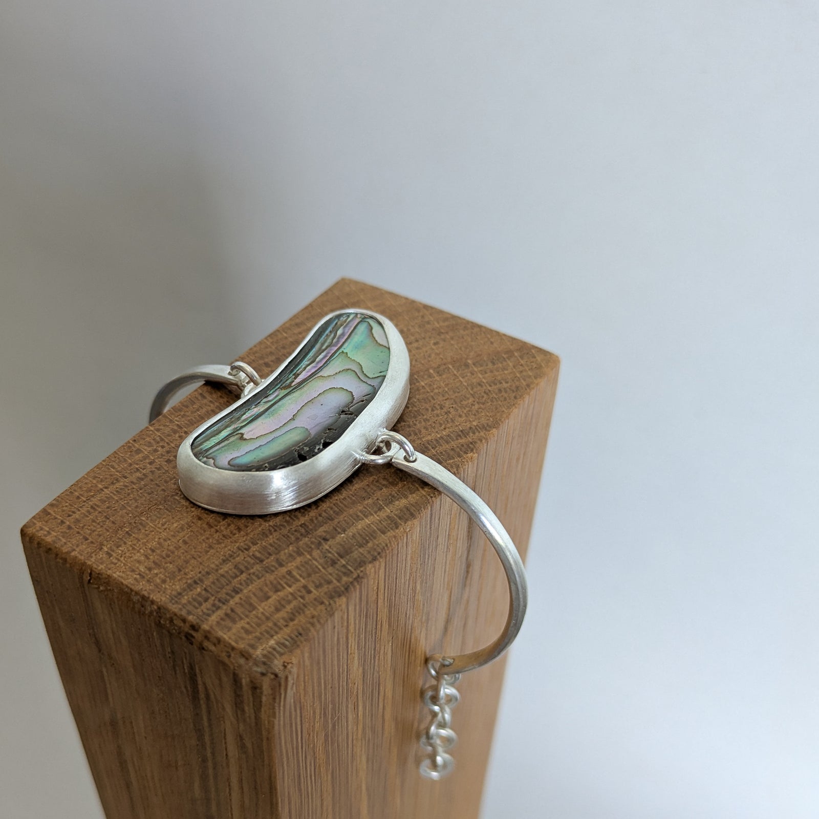 Seaside Silver Paua Bracelet