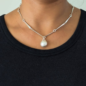 Silver Palo Pearl Necklace
