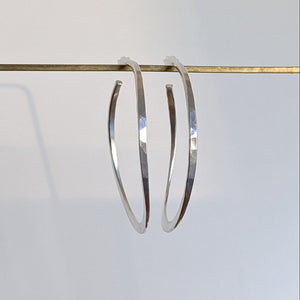 Curvy Sculptural Hoops
