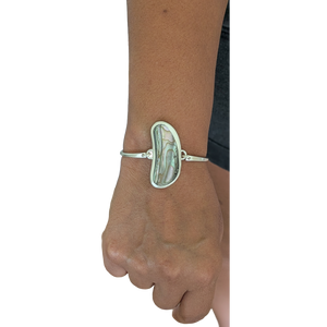 Seaside Silver Paua Bracelet