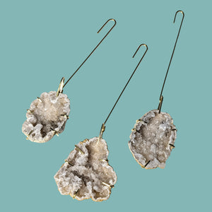 XL Snow Geode Ornaments