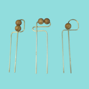 Mod Wood Hair Forks