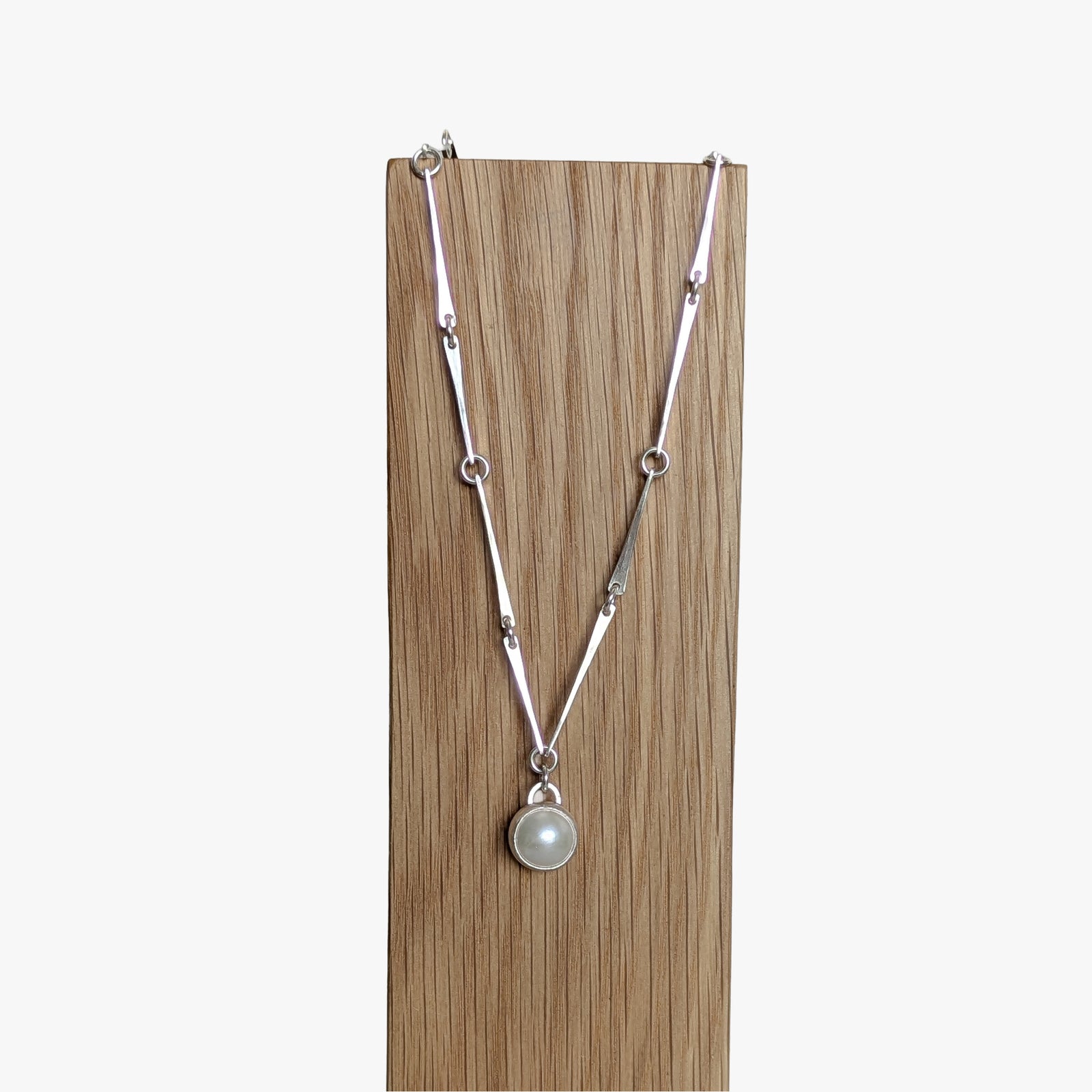 Silver Palo Pearl Necklace