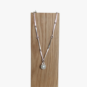 Silver Palo Pearl Necklace
