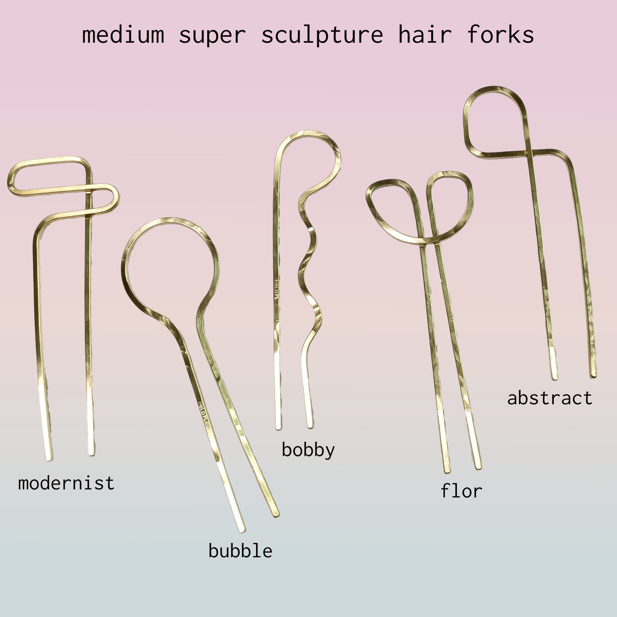 Medium Super Sculpture Hair Forks