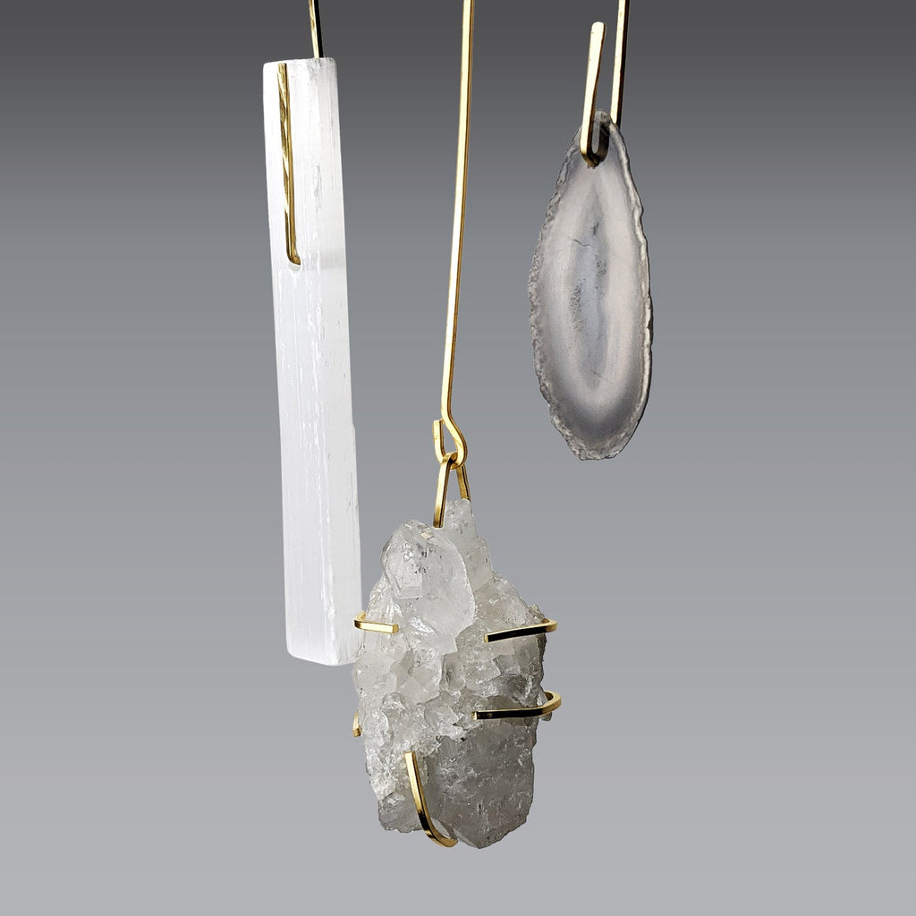 Ornaments - Rock Crystal Set of 3