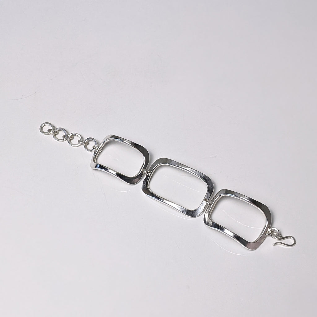Silver Panel Bracelet
