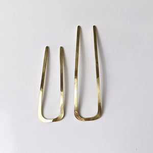 Heavy Square French Hair Pins in 2 Sizes