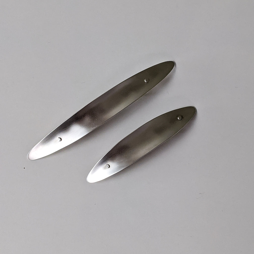 Sterling Silver Barrettes in 2 sizes