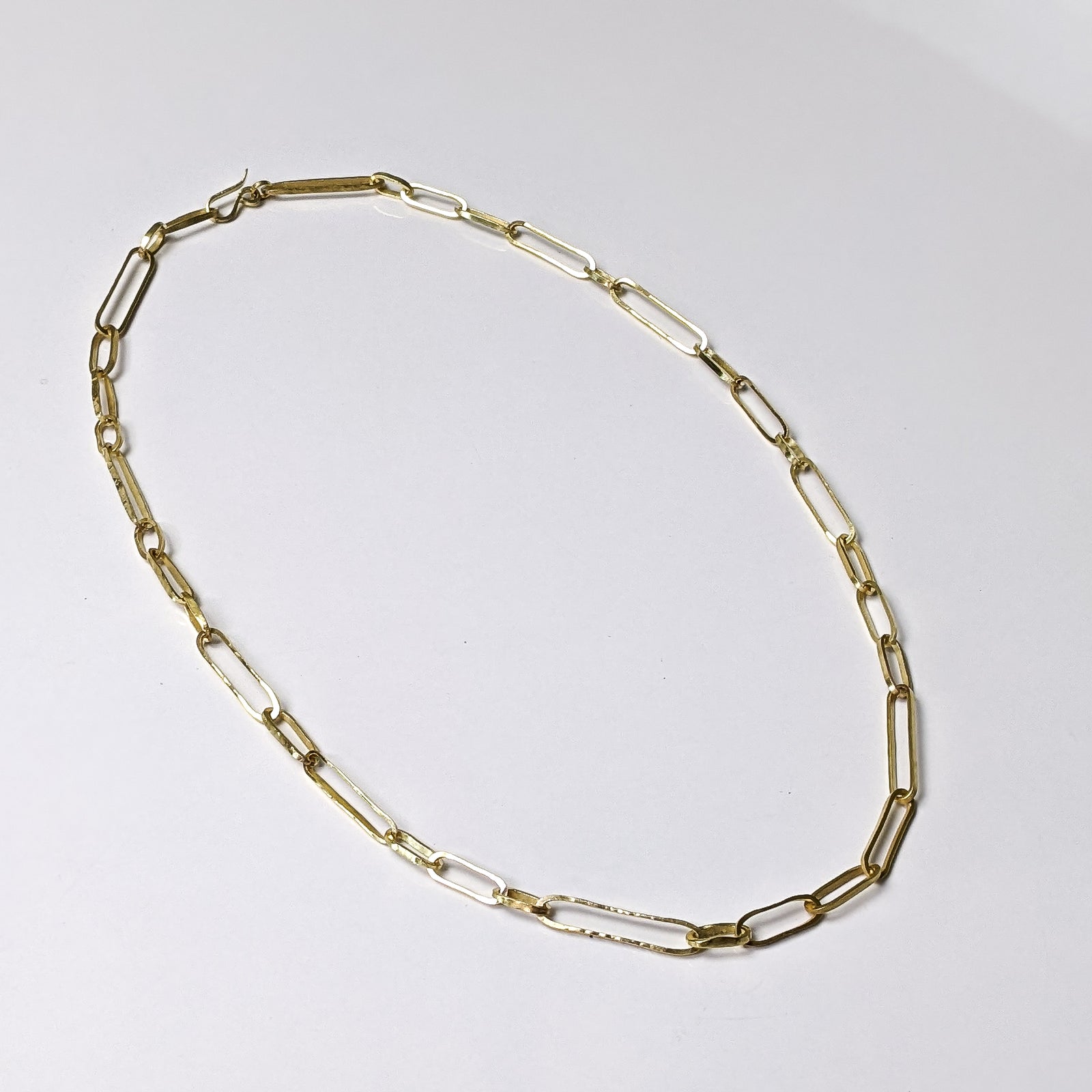 Handcrafted LL 14k Chain Necklace