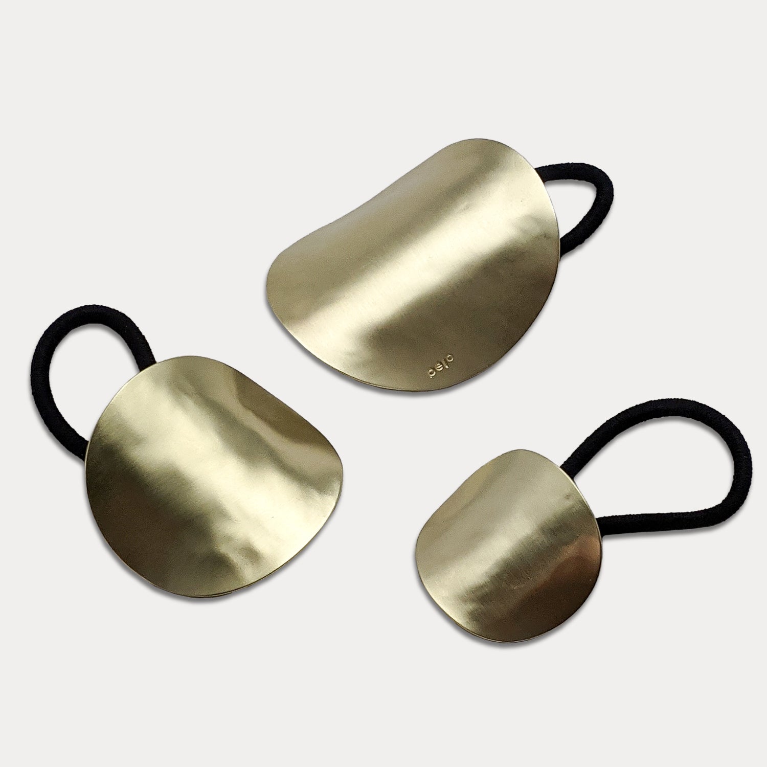 Oval Ponytail Holders in 3 Sizes